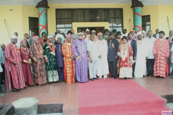 Photos: Governor Wike Introduces Security Stipends To Traditional Rulers